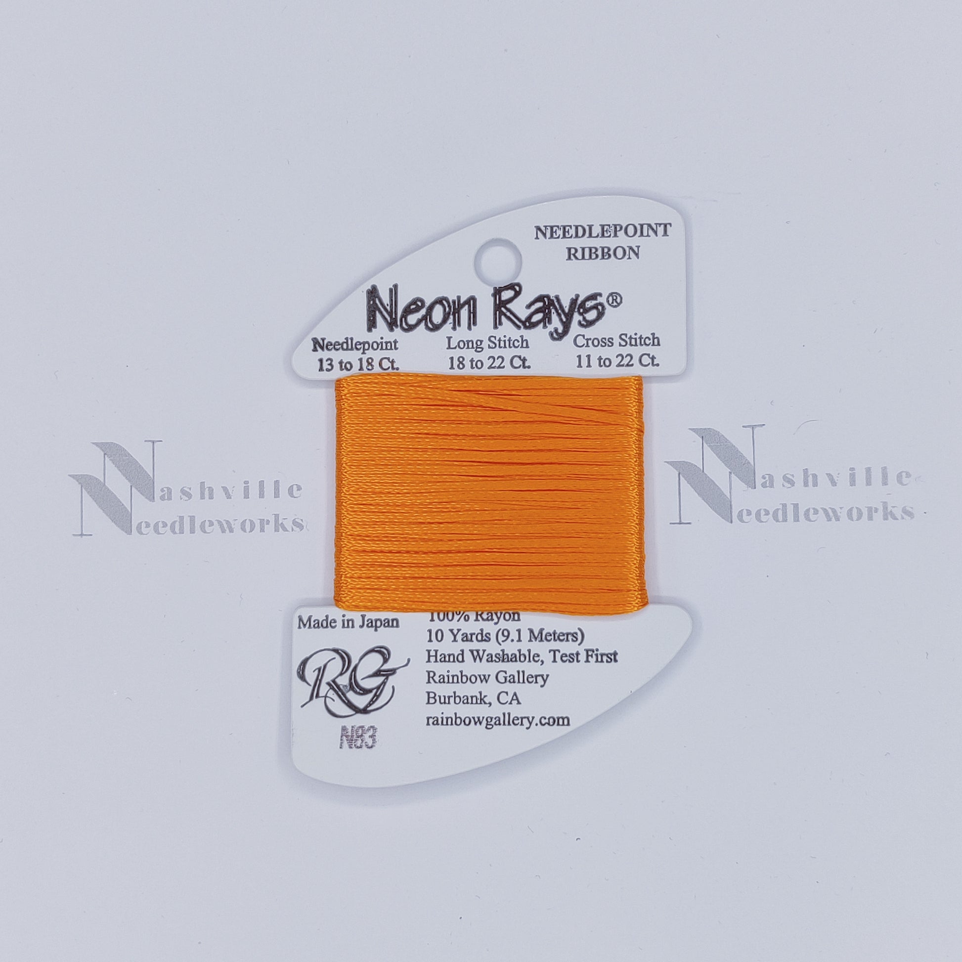 Neon Rays -  N83  Tangerine