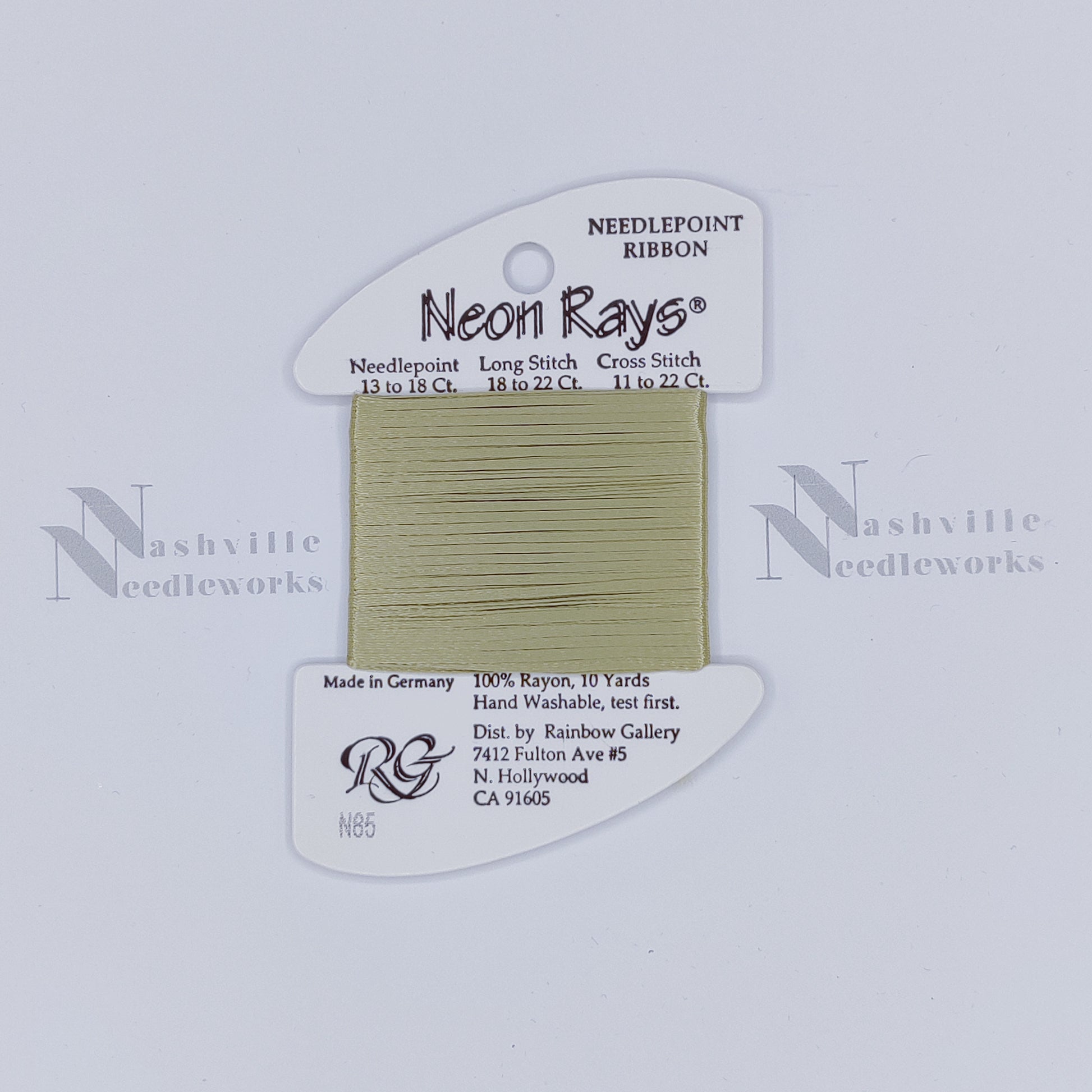 Neon Rays -  N85  Sage Green