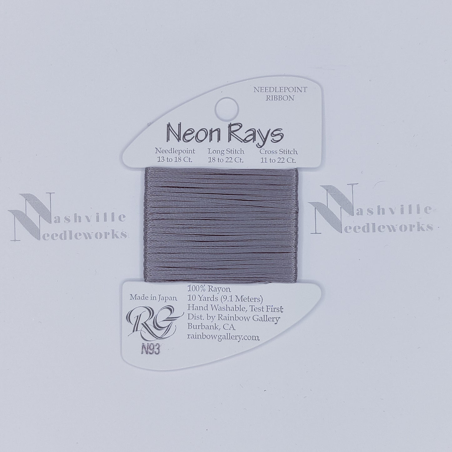 Neon Rays -  N93  Gunmetal Gray