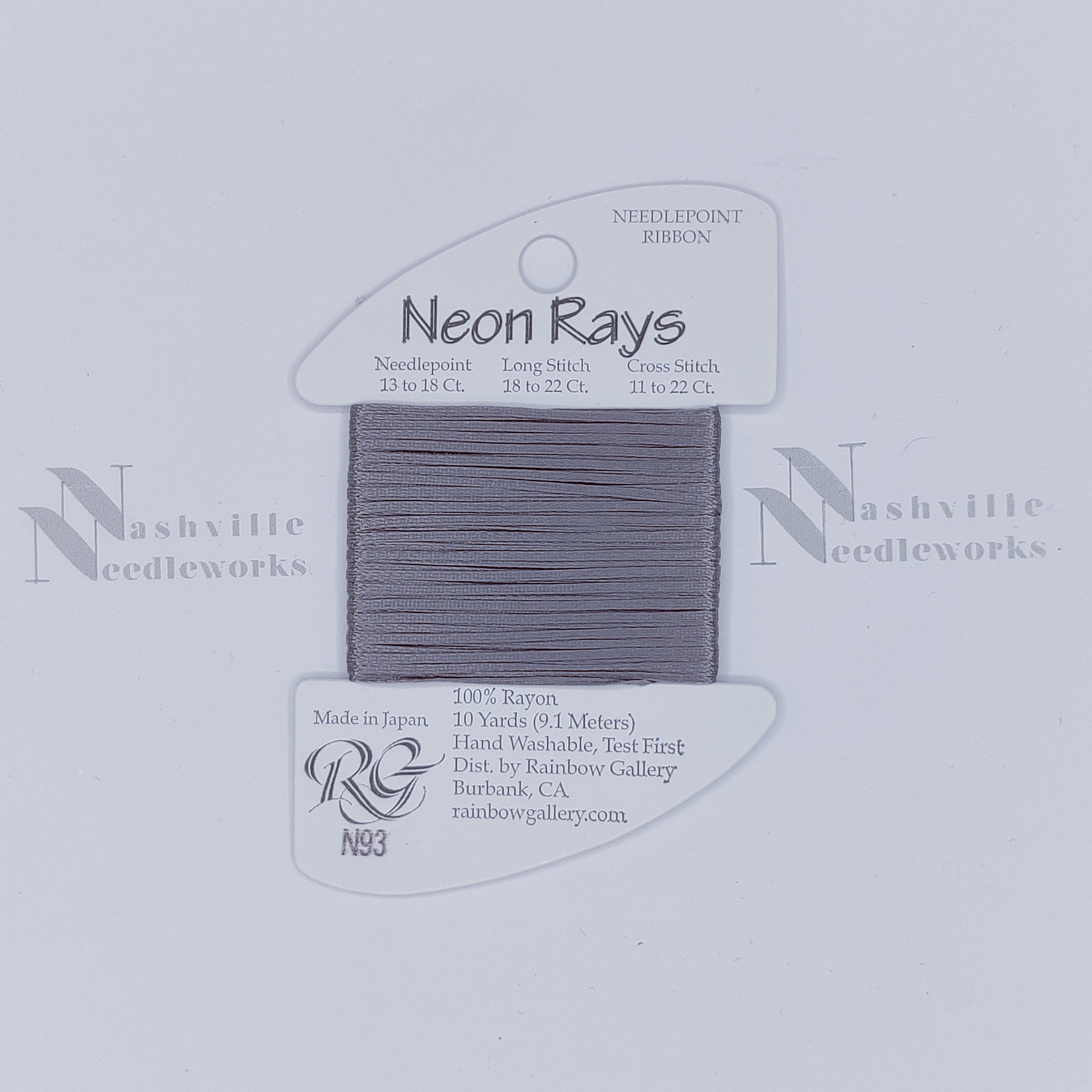 Neon Rays -  N93  Gunmetal Gray