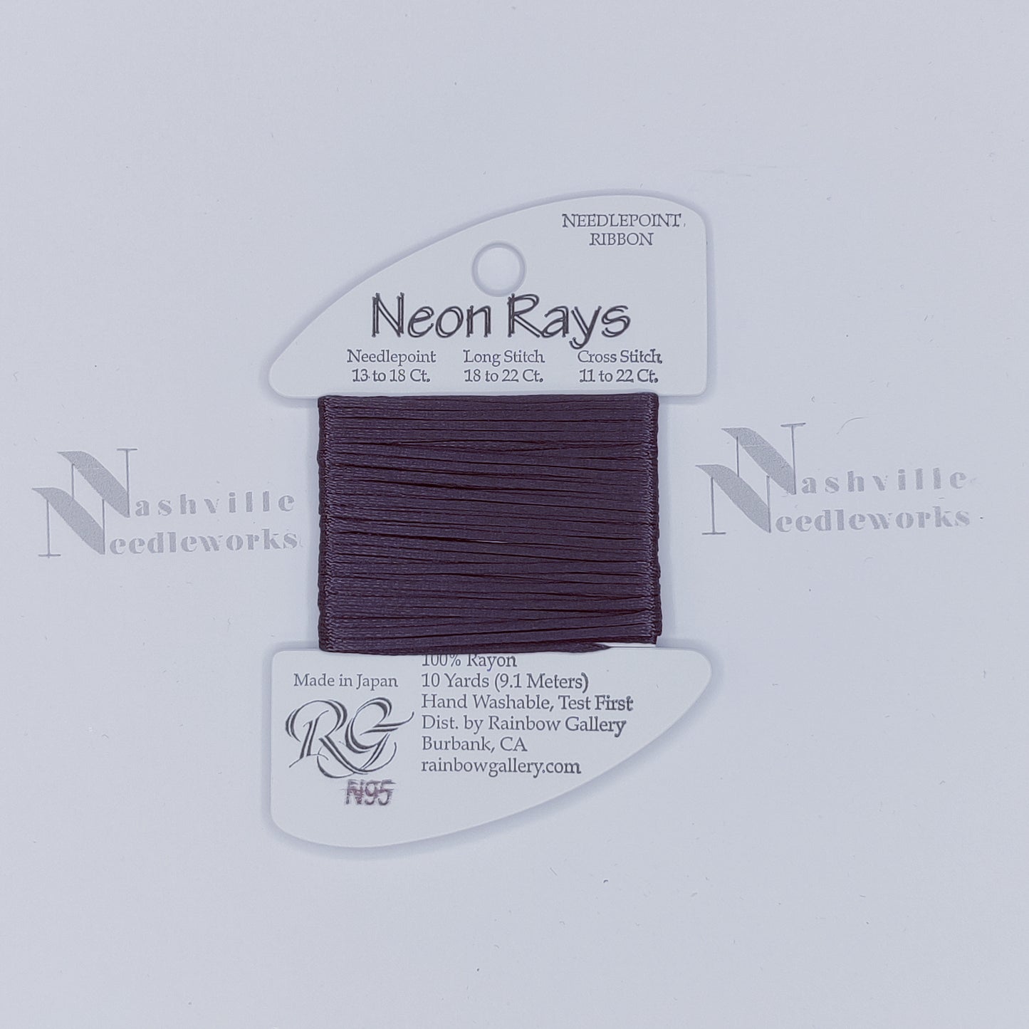 Neon Rays -  N95  Dark Gray