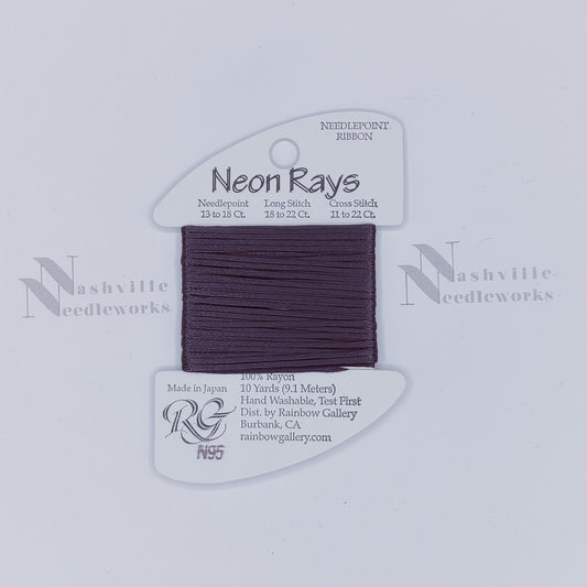 Neon Rays -  N95  Dark Gray