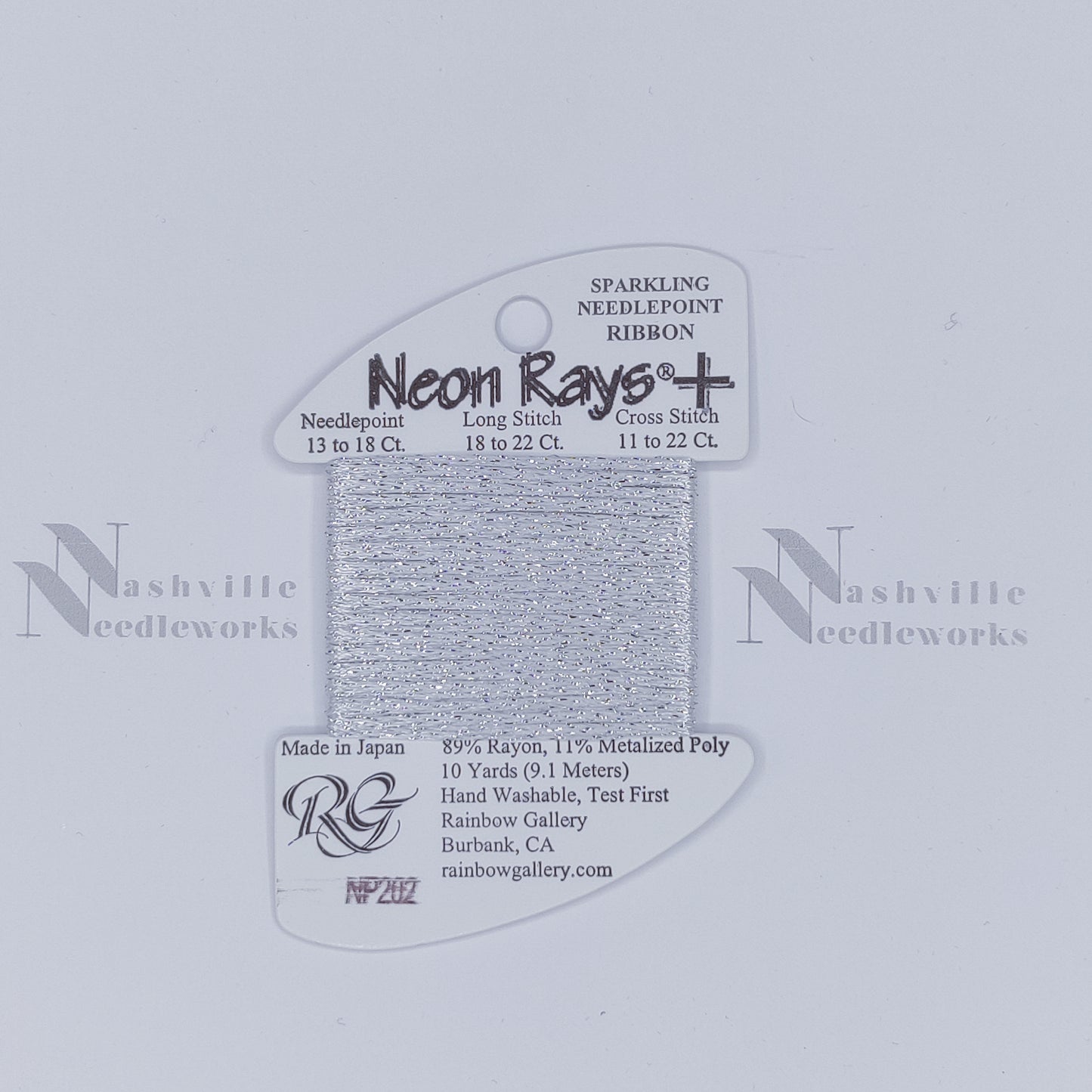 Neon Rays Plus-NP202 Silver Sparkle