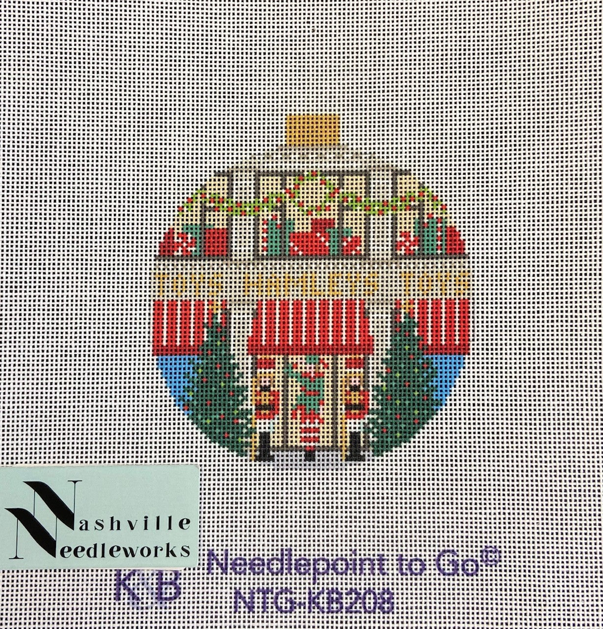 Bradley Needlepoint London Store Fronts-Hamley's NTG-KB208