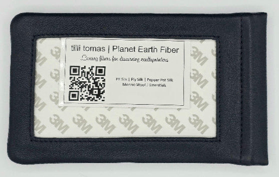 Self Finishing Leather Eyeglass Case