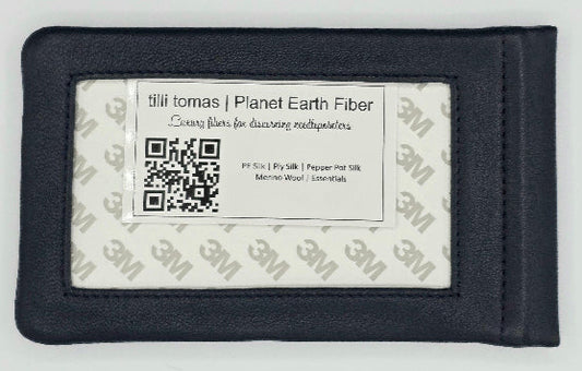 Self Finishing Leather Eyeglass Case