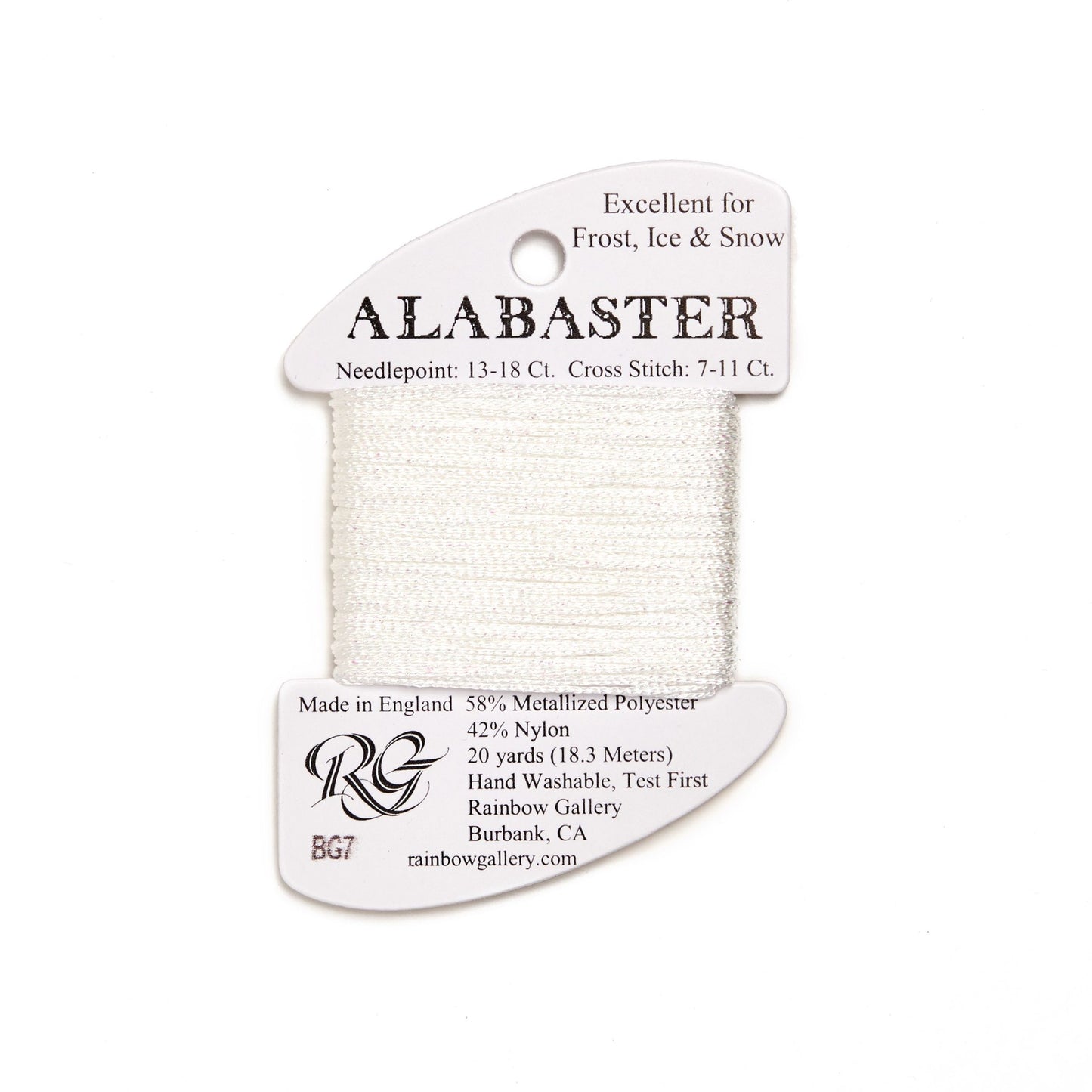 Alabaster BG7 - White Pearl