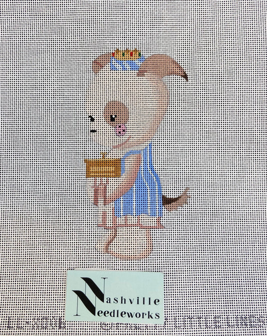 CBK Needlepoint Pretty Little Lines 
King Puppy-Animal Nativity LL-XO-06
