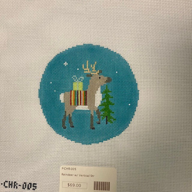 JL Canvas Co
JLCanvasCo P-CHR- 005 ReindeerwithVerticalStripe