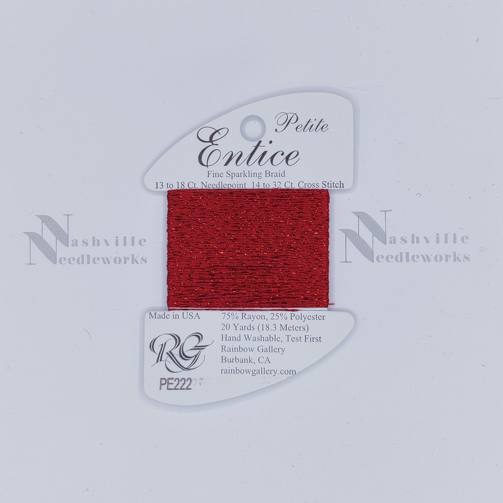 Petite Entice - PE222 Ruby Slippers