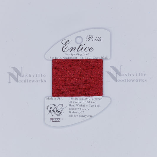 Petite Entice - PE222 Ruby Slippers