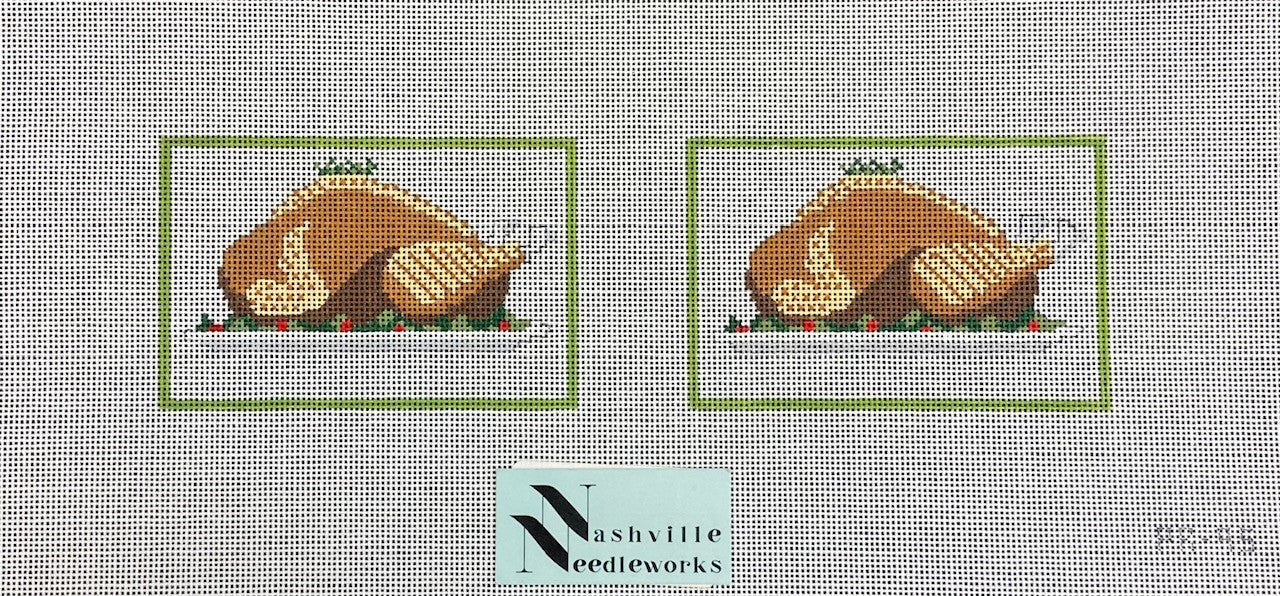 Pip & Roo Needlepoint 
Turkey Place Cards PR-95