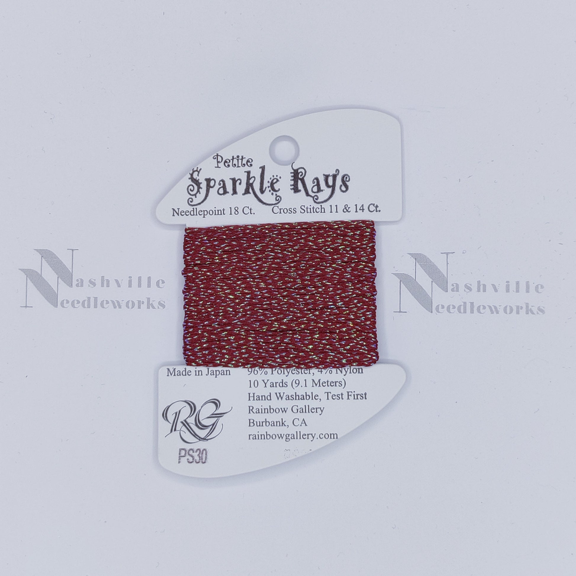 Petite Sparke Rays - PS30 Burgundy