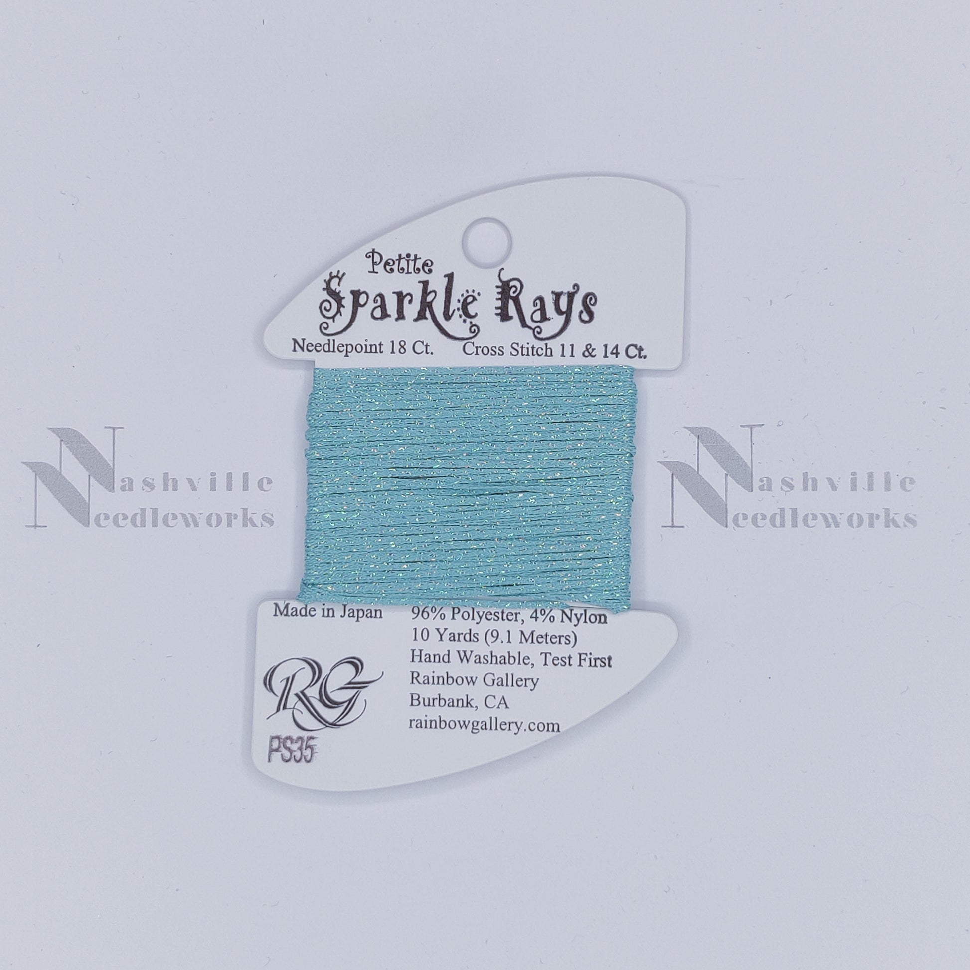 Petite Sparkle Rays - PS35 Aqua