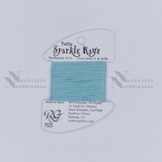 Petite Sparkle Rays - PS35 Aqua