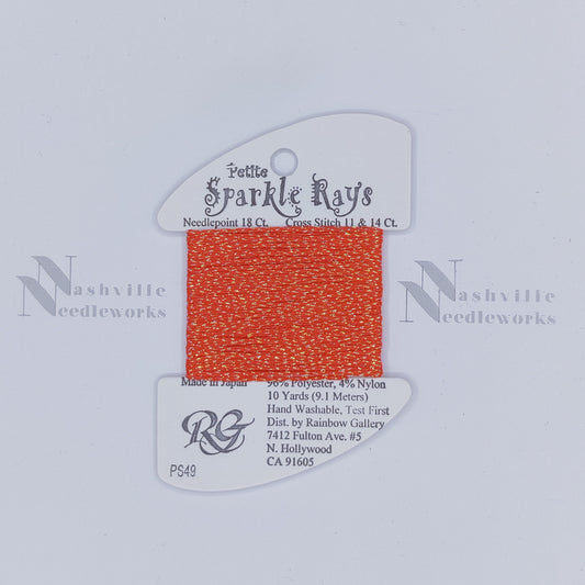 Petite Sparkle Rays - PS49 Lt Christmas Red