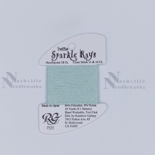 Petite Sparkle Rays - PS55 Pale Aqua