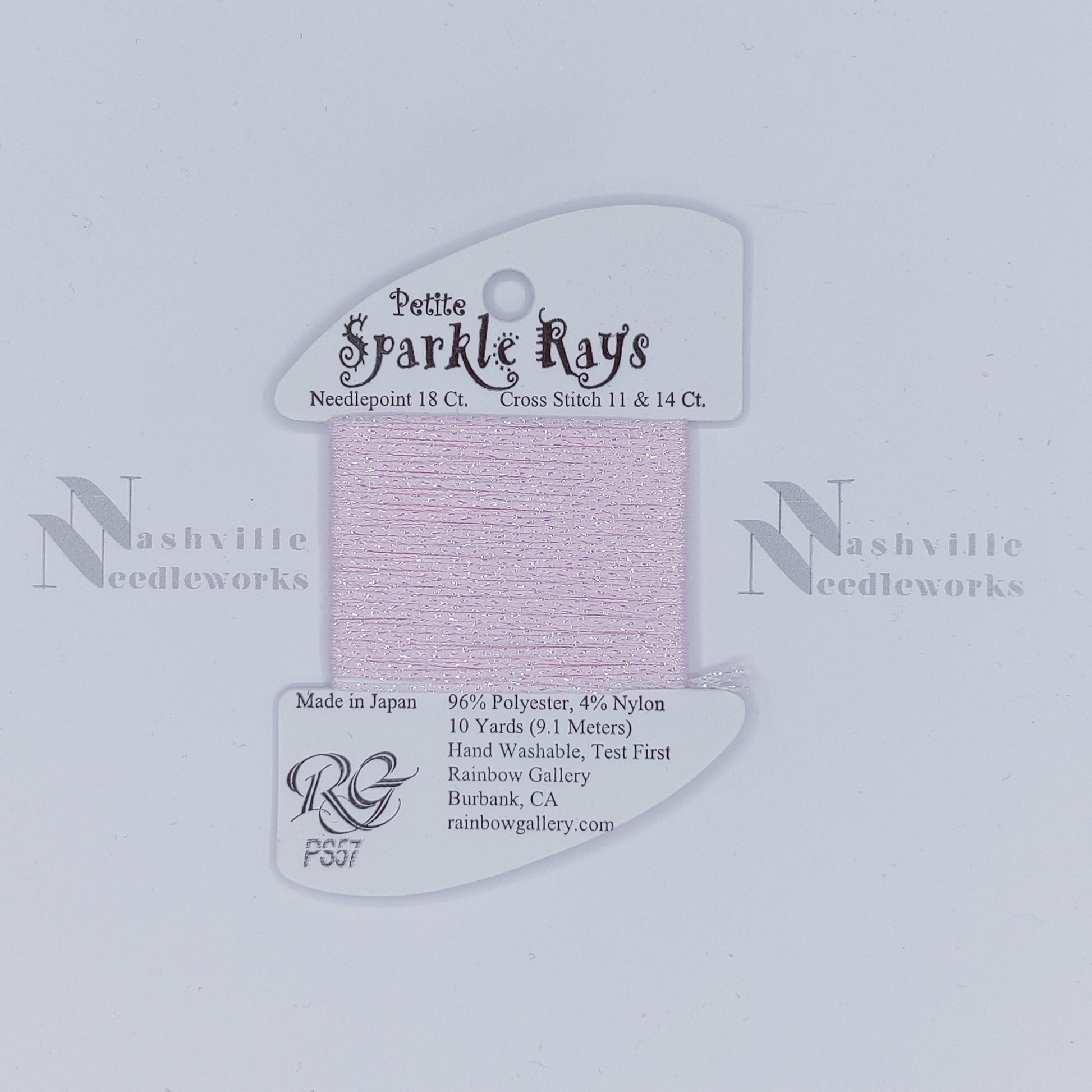 Petite Sparkle Rays - PS57 Pale Pink