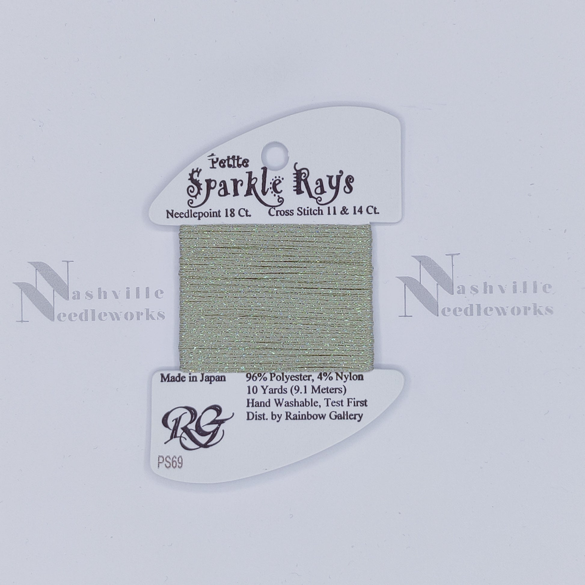 Petite Sparkle Rays - PS69 Sage Green