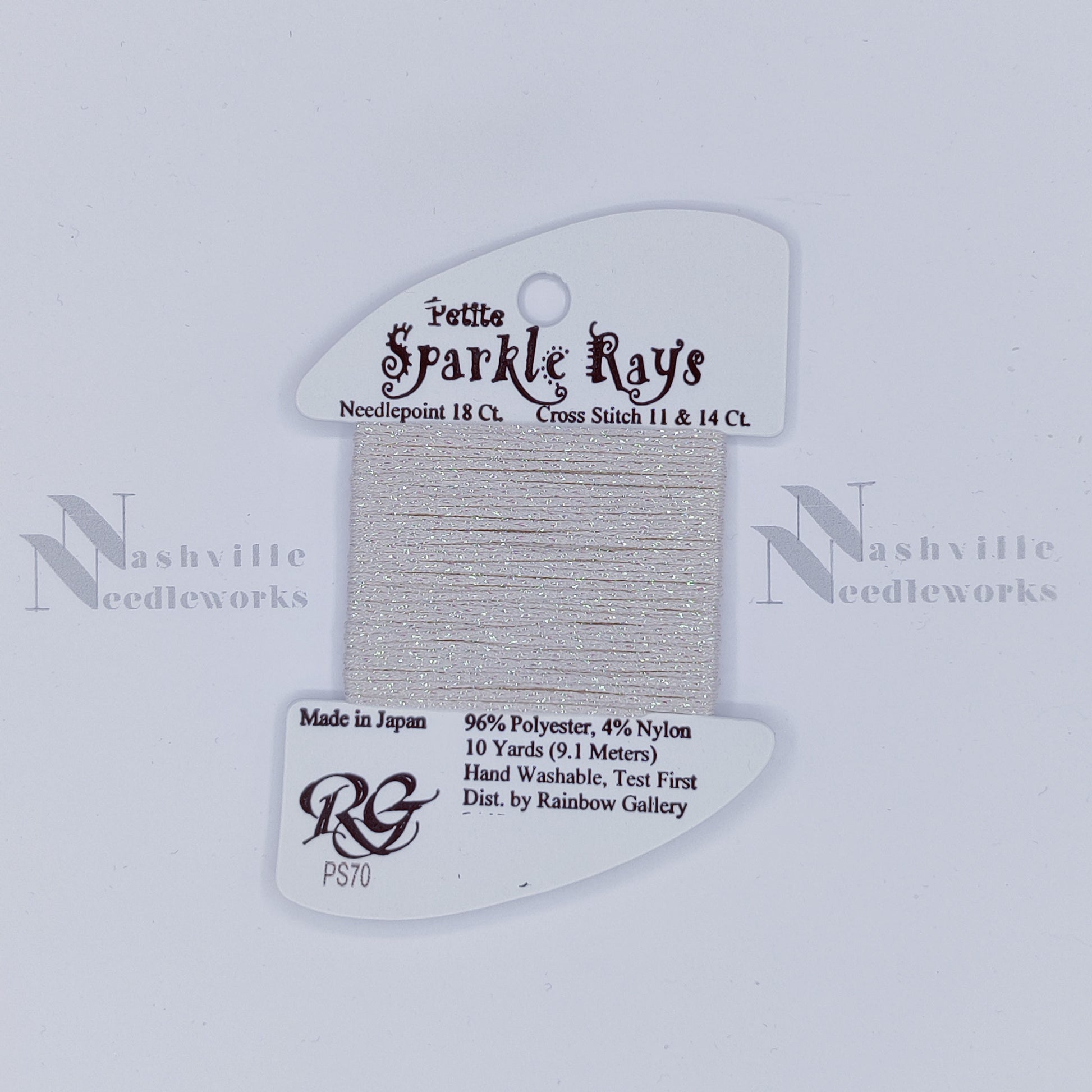 Petite Sparkle Rays - PS70 Ecru