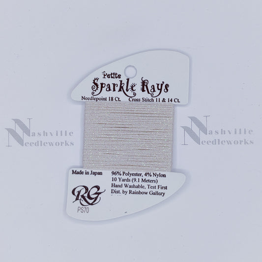 Petite Sparkle Rays - PS70 Ecru
