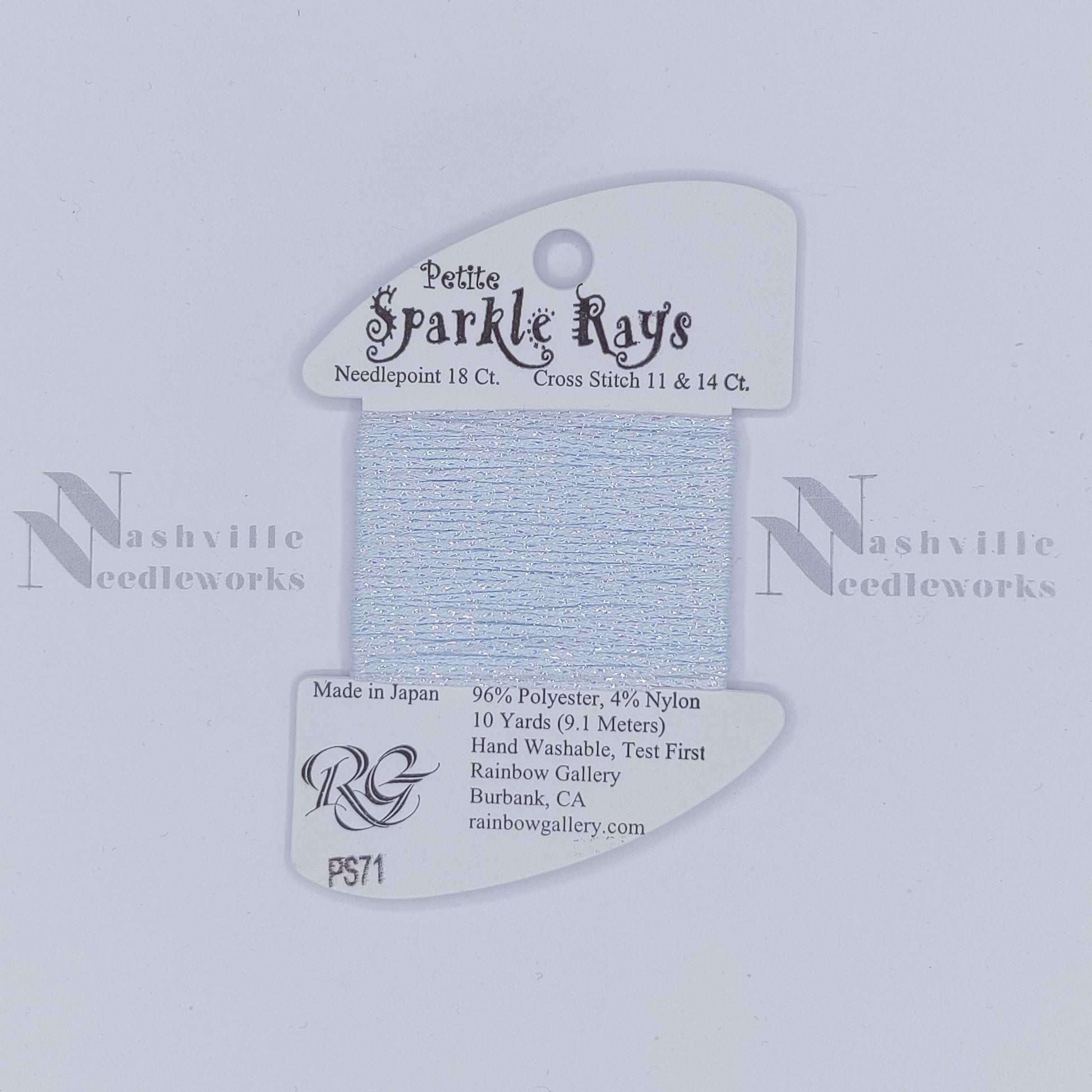 Petite Sparkle Rays - PS71 Pale Colonial Blue