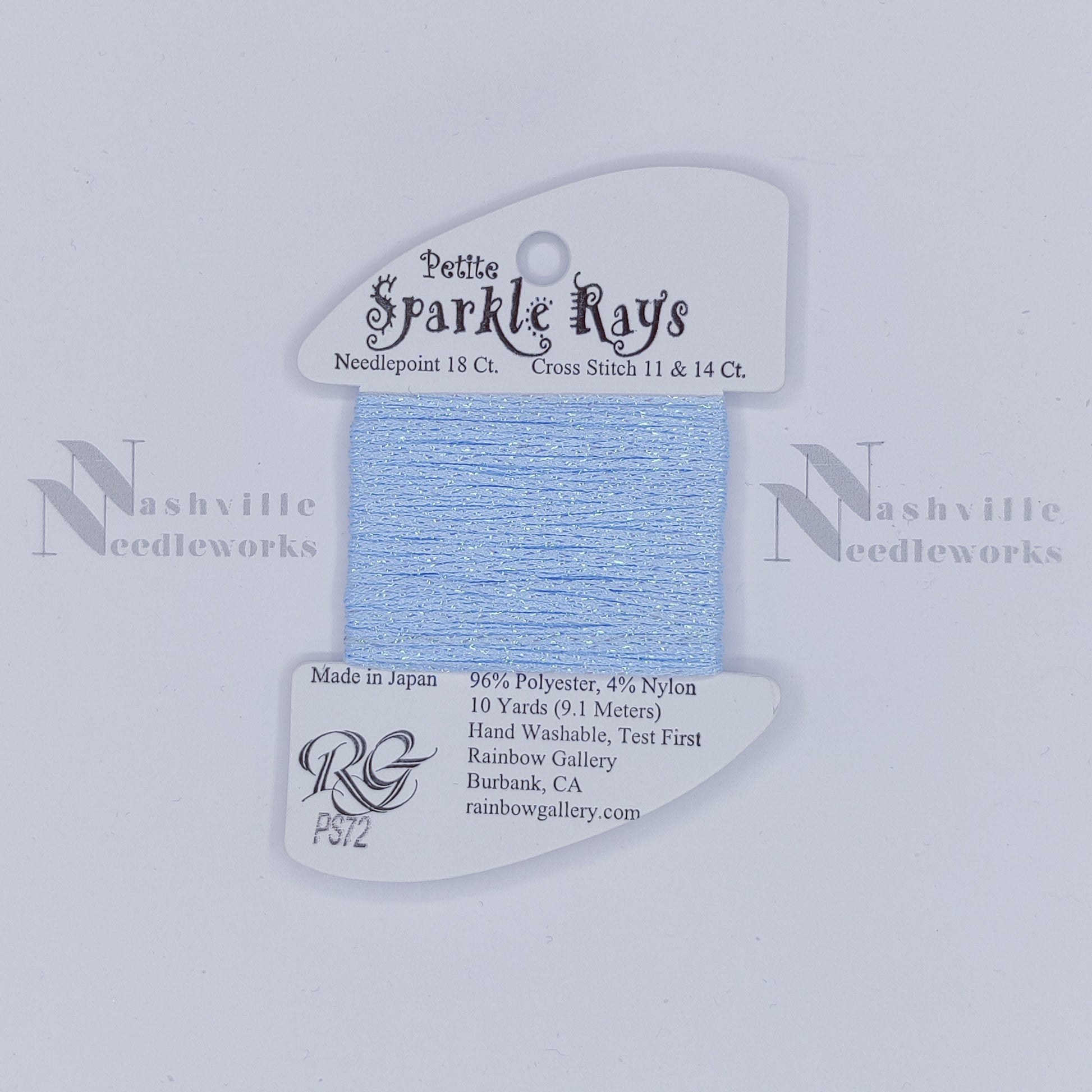 Petite Sparkle Rays - PS72 Lite Colonial Blue