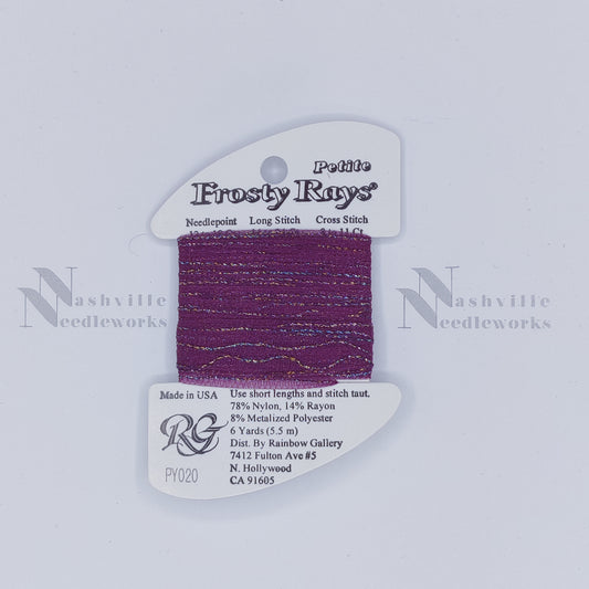 Petite Frosty Rays PY020 Dark Antique Mauve