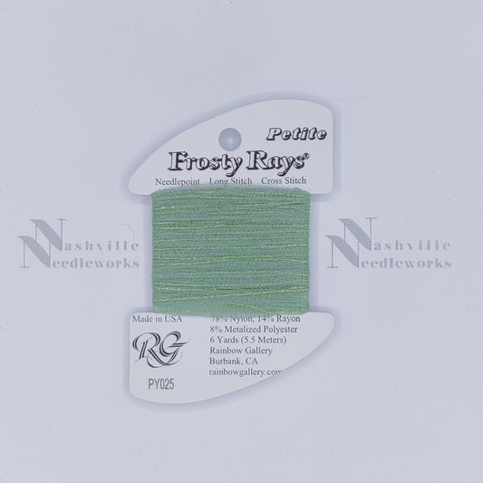Petite Frosty Rays PY025 Lt Sea Green