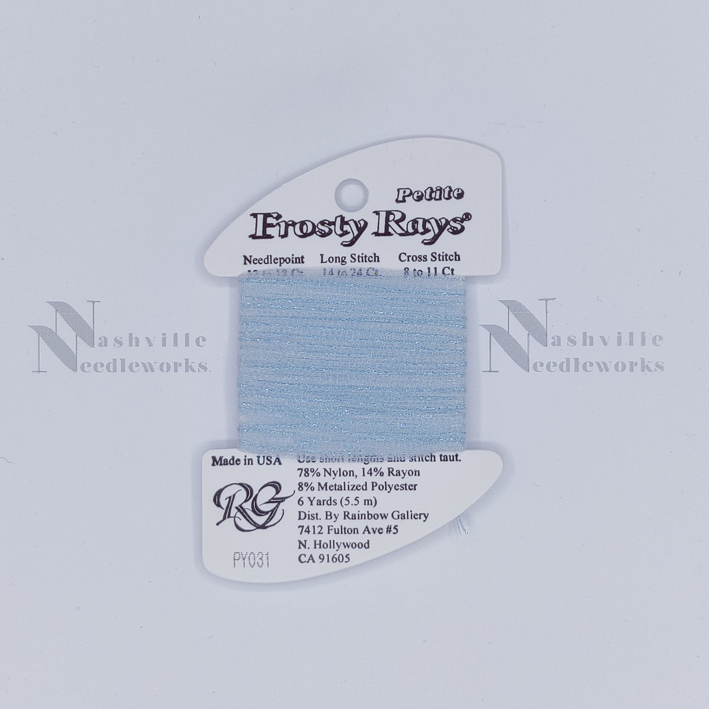 Petite Frosty Rays PY031 Lt Blue Blush Gloss