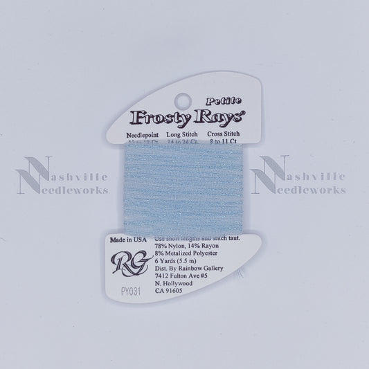 Petite Frosty Rays PY031 Lt Blue Blush Gloss