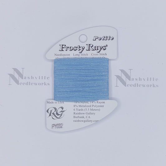 Petite Frosty Rays PY032 Lt Antique Blue Gloss