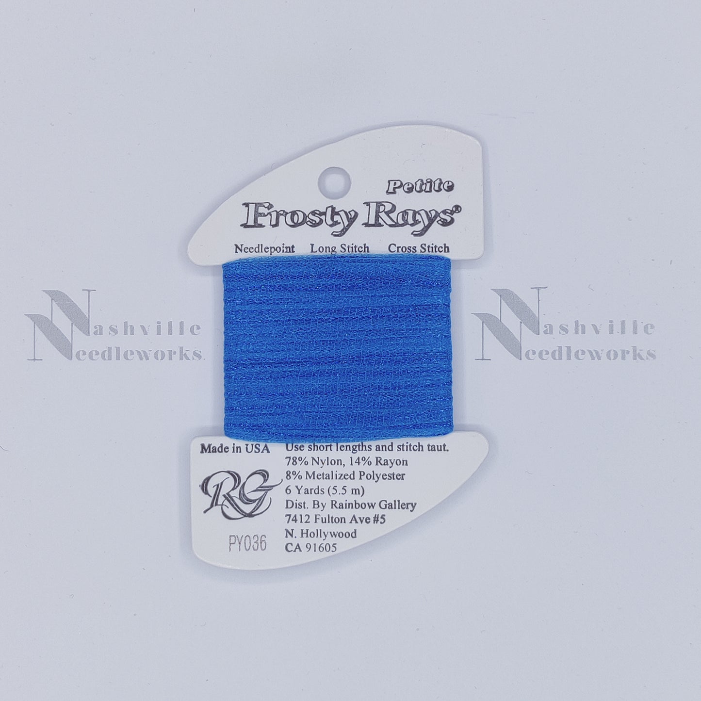 Petite Frosty Rays PY036 Dark Sapphire Gloss
