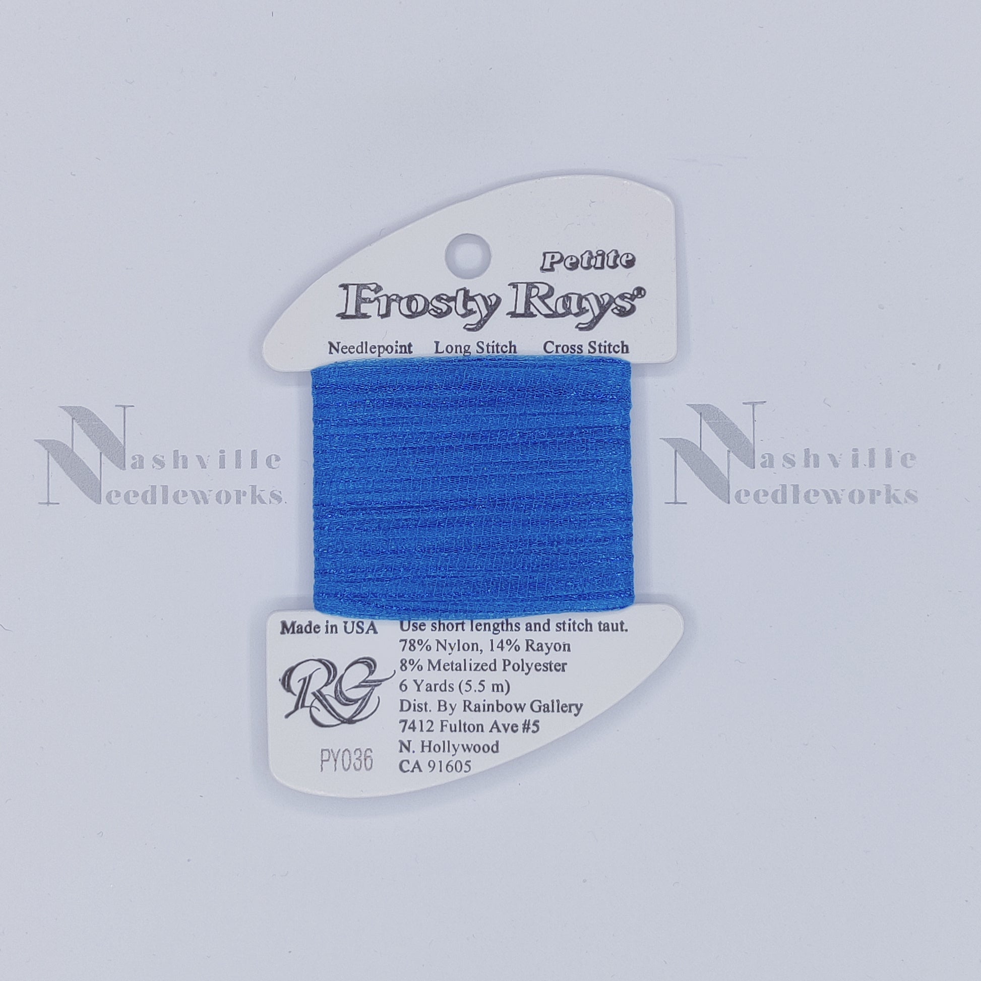 Petite Frosty Rays PY036 Dark Sapphire Gloss