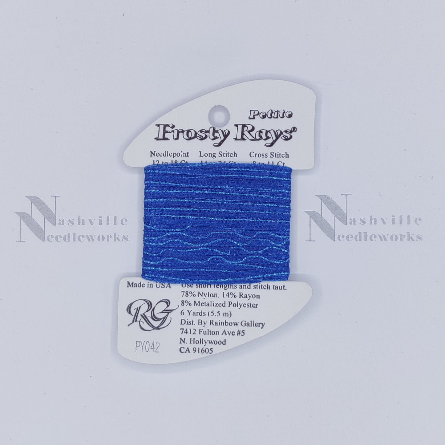 Petite Frosty Rays PY042 Dark Blue Gloss