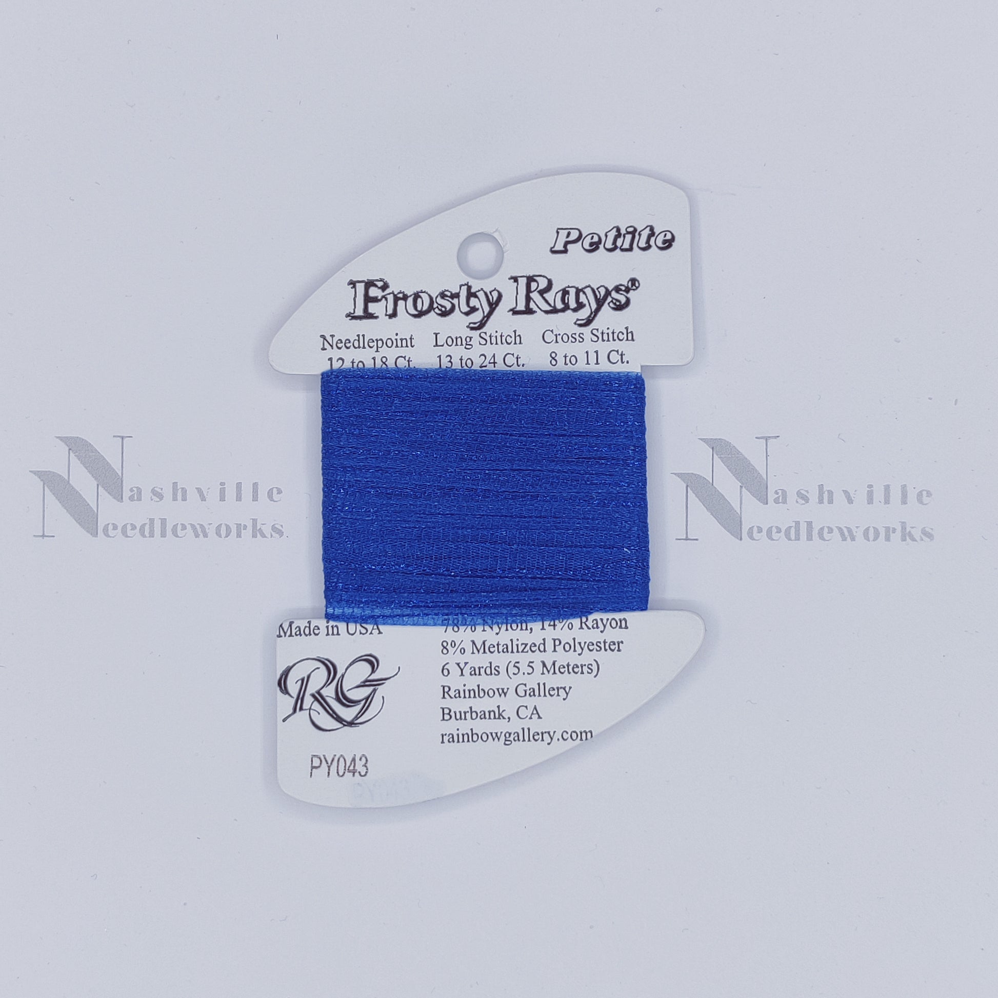 Petite Frosty Rays PY043 Very Dark Blue Gloss