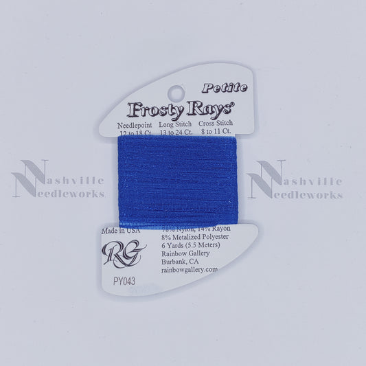 Petite Frosty Rays PY043 Very Dark Blue Gloss