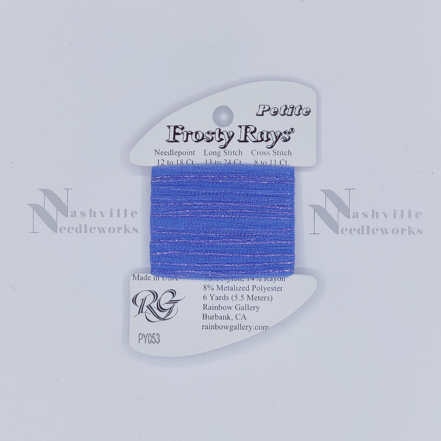 Petite Frosty Rays PY053 Med Periwinkle Gloss