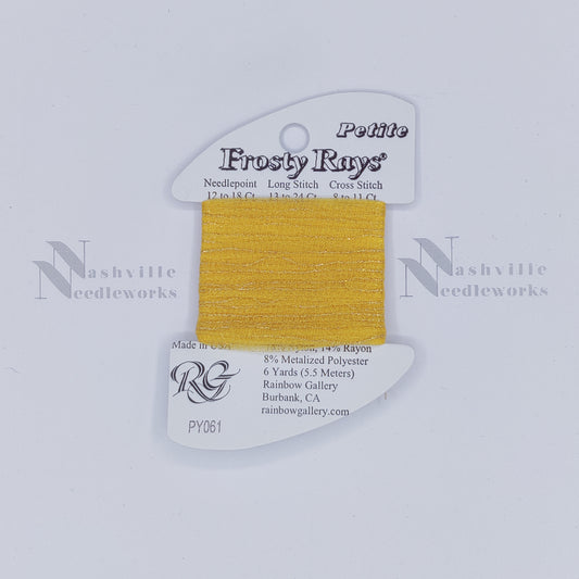 Petite Frosty Rays PY061 Yellow Gloss