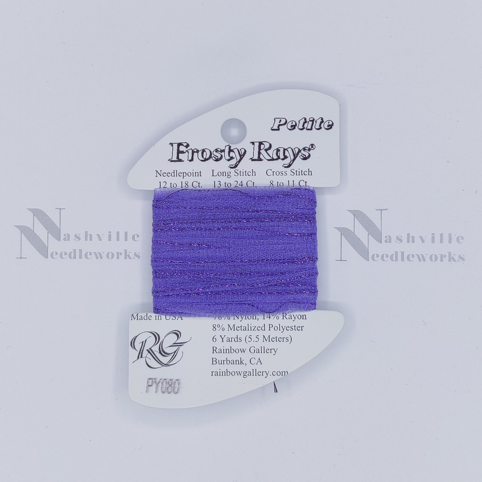 Petite Frosty Rays PY080 Red Violet Gloss