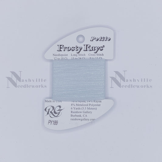 Petite Frosty Rays PY189 Blue Blush Pearl