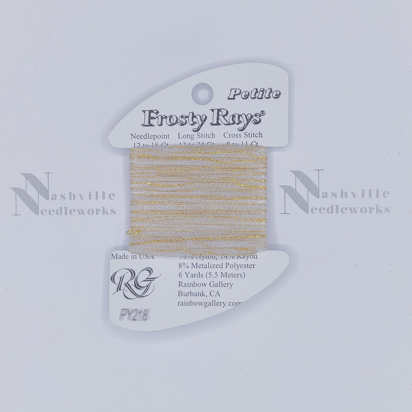 Petite Frosty Rays PY218 Gold Ice