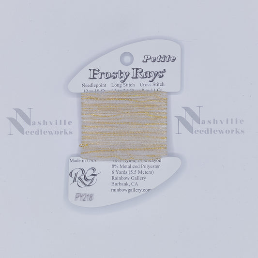 Petite Frosty Rays PY218 Gold Ice
