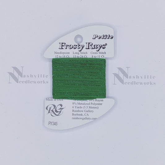 Petite Frosty Rays PY345 Dk Xmas Green Gloss
