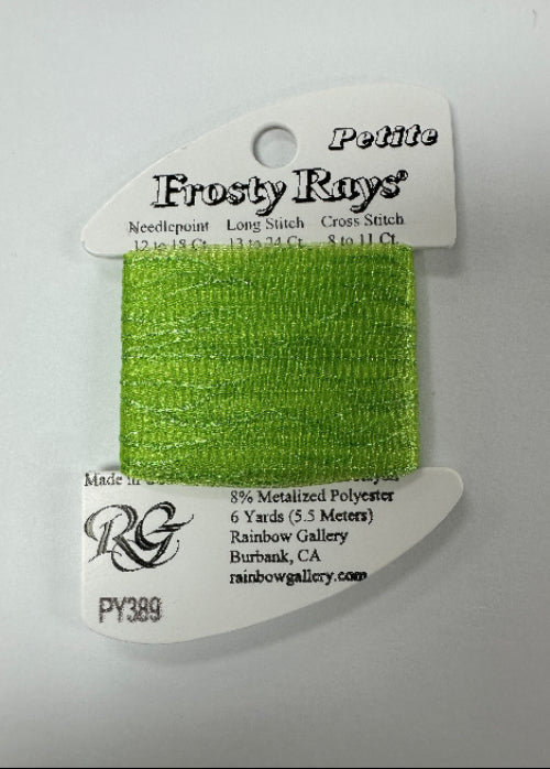Petite Frosty Rays PY389 Lime Green Gloss