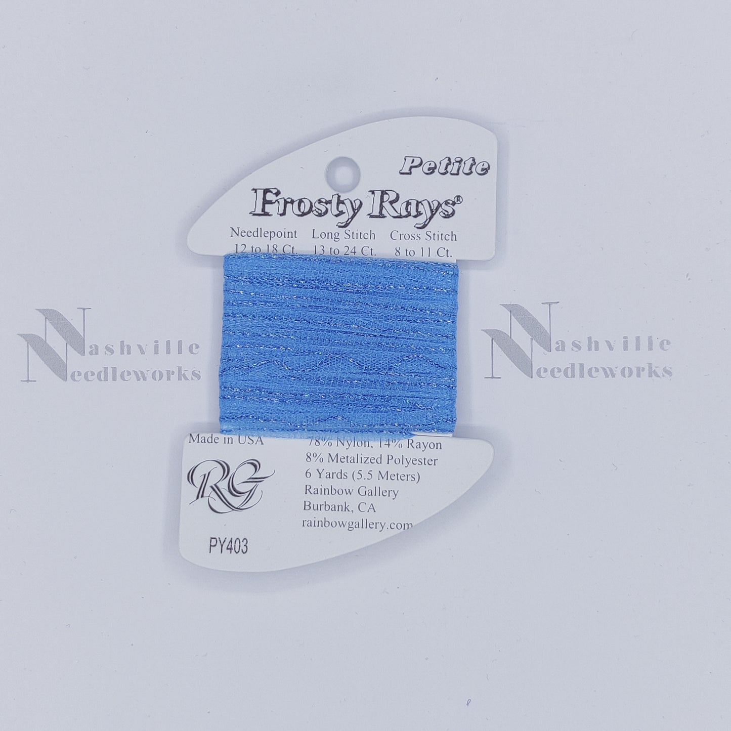 Petite Frosty Rays PY403 - Lite Icy Blue