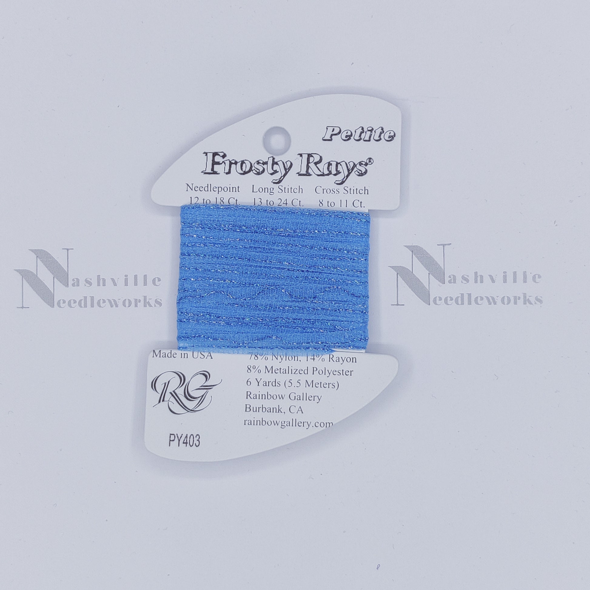 Petite Frosty Rays PY403 -  Lite Icy Blue