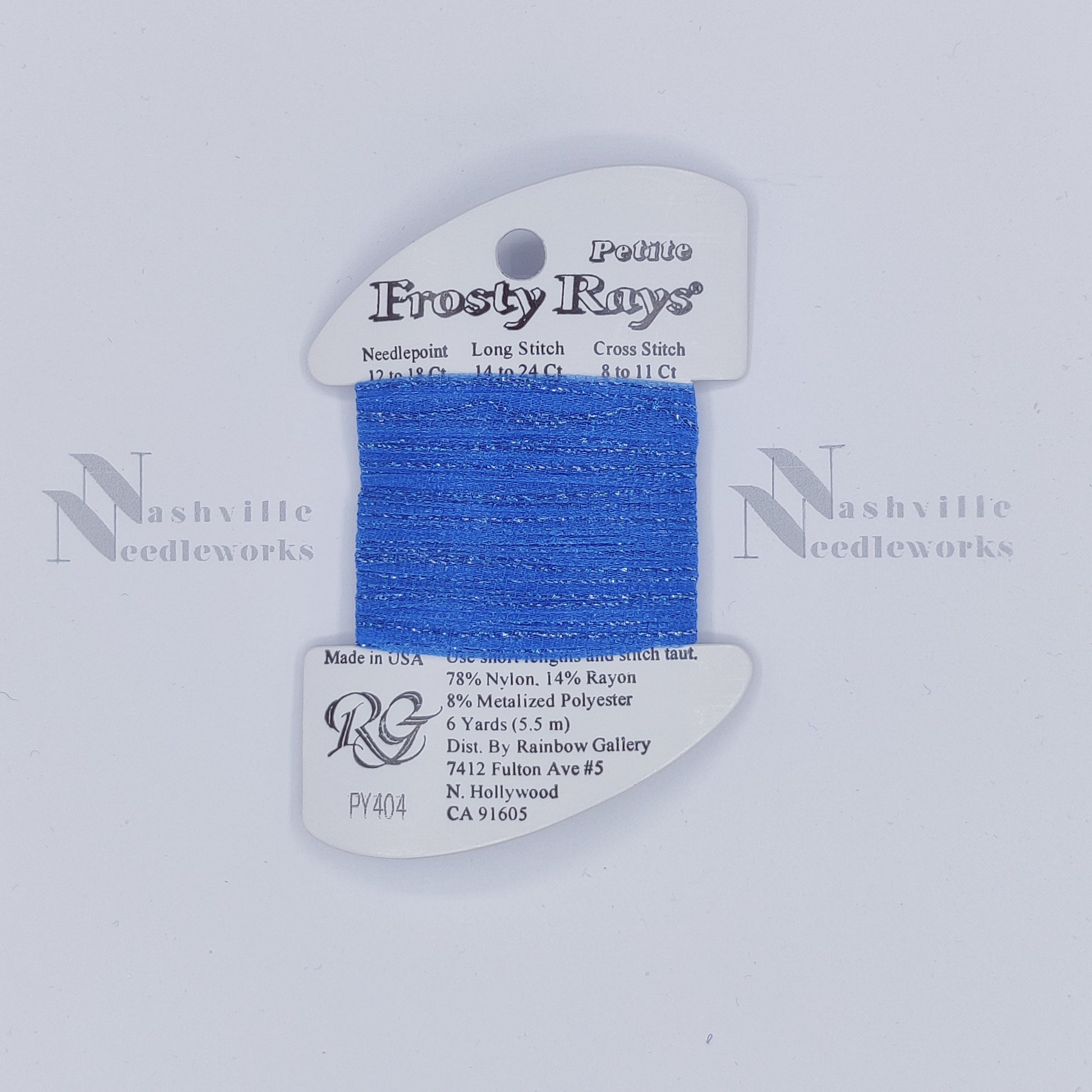 Petite Frosty Rays PY404 -  Icy Blue