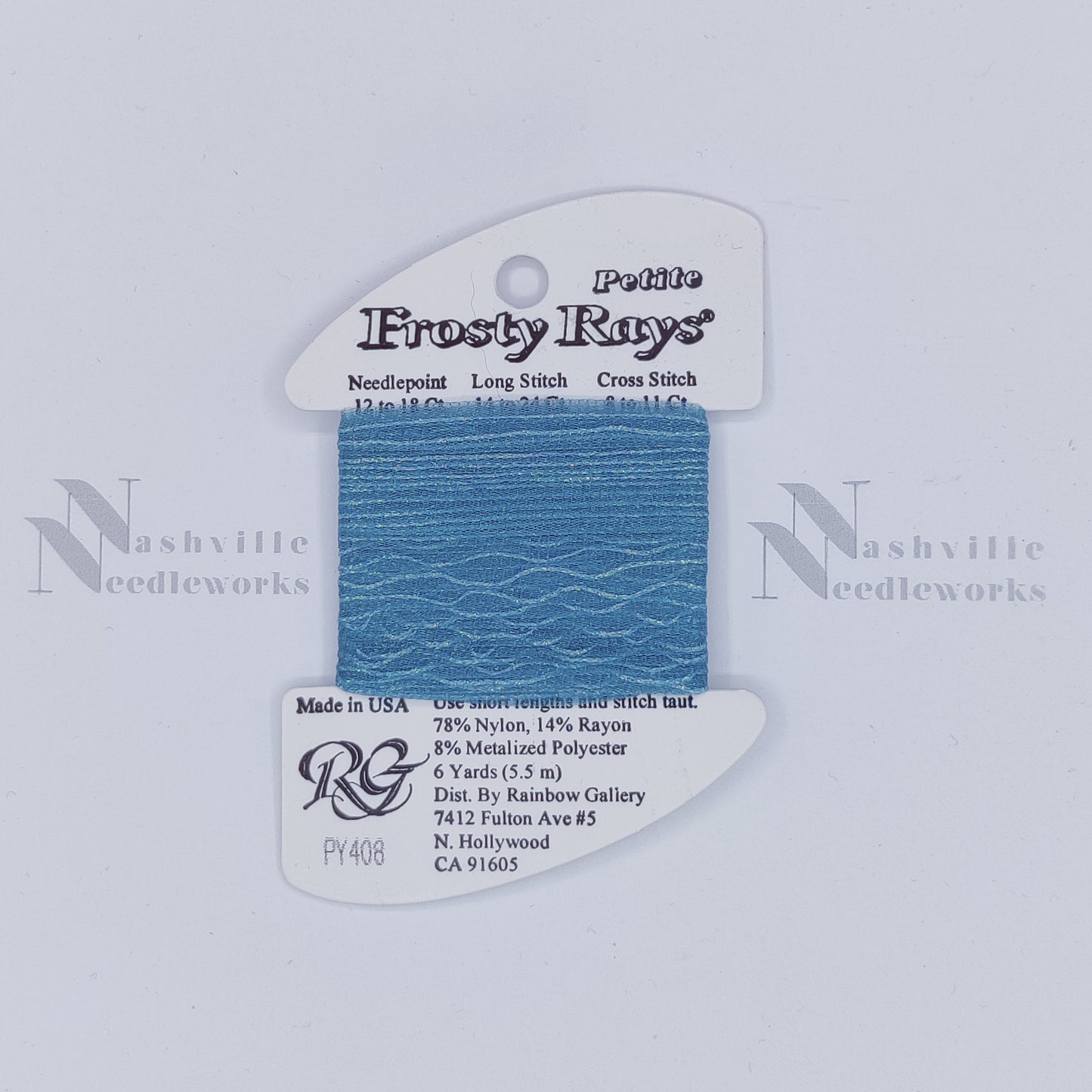 Petite Frosty Rays PY408 - Lagoon
