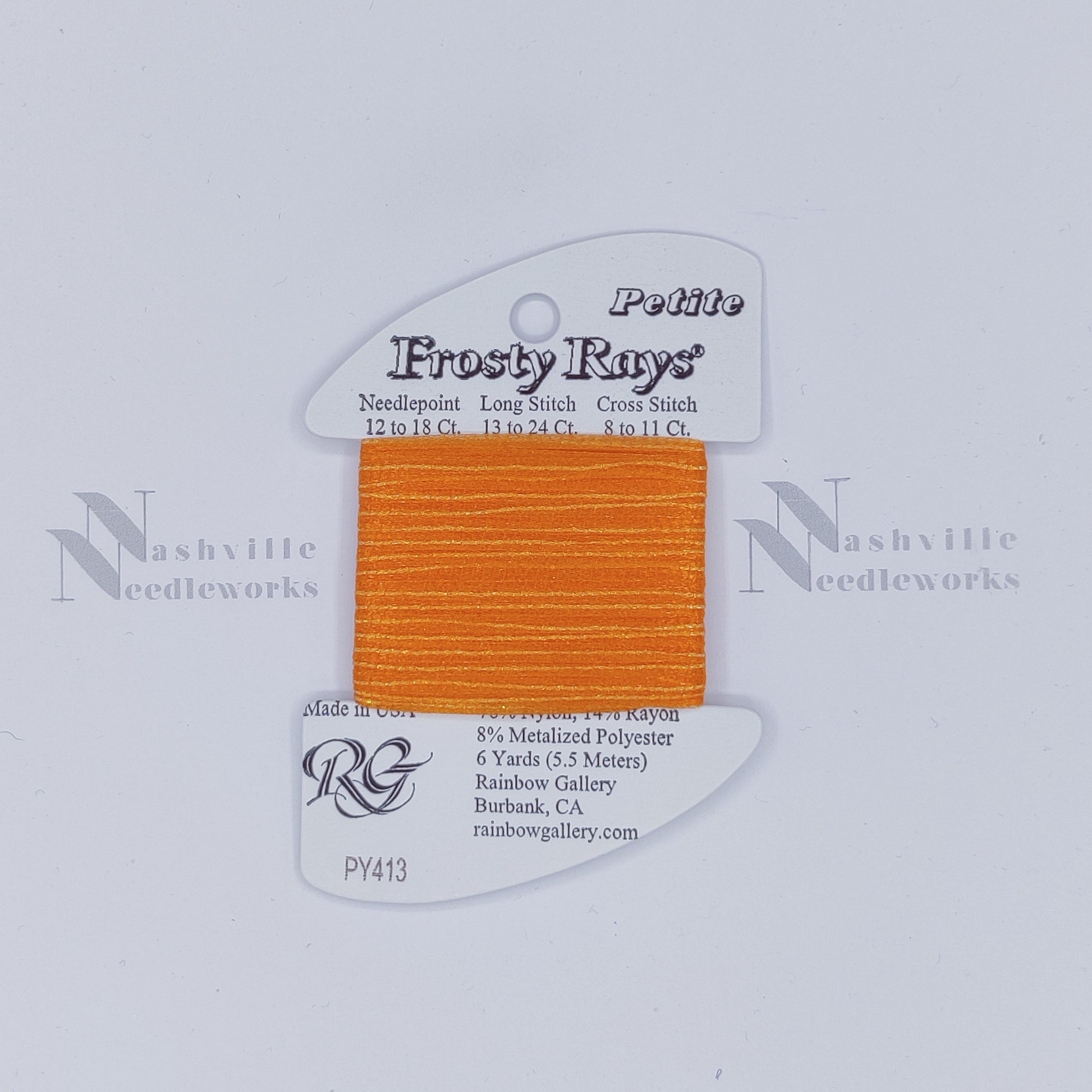 Petite Frosty Rays PY413 -  Orange Pop